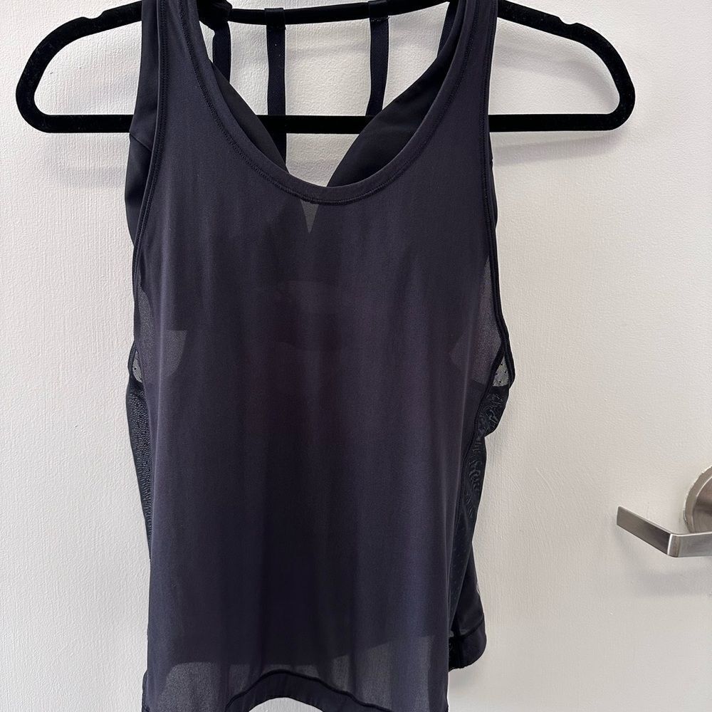 Lululemon Revitalize Mesh Sheer‎ Bra Tank